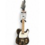 Used Slick SL55 Trans Black Solid Body Electric Guitar Trans Black