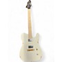 Used Slick SL55 Vintage White Solid Body Electric Guitar Vintage White