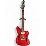 Used Slick SL56 CRIMSON Hollow Body Electric Guitar CRIMSON