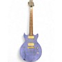 Used Slick SL60 Purple Solid Body Electric Guitar Purple