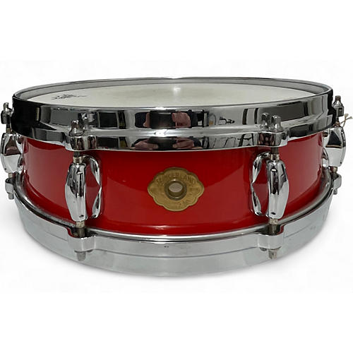 Used Slingerland 14X4 STUDIO KING RED Drum RED 208