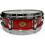 Used Slingerland 14X4 STUDIO KING RED Drum RED 208