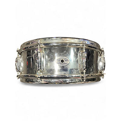 Used Slingerland 14X6 SNARE Silver Drum