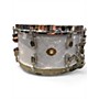 Used Slingerland 14X7.5 RadioKing Snare White Pearl Drum White Pearl 215