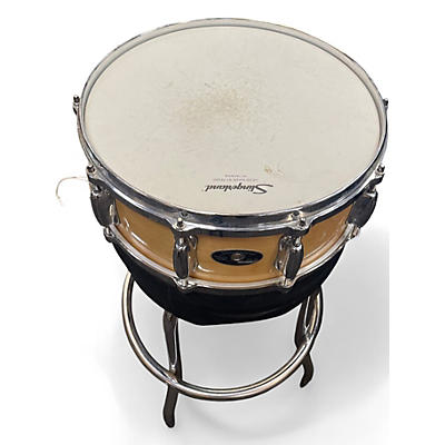 Used Slingerland 14in Snare 6x14 10 lug Natural Drum