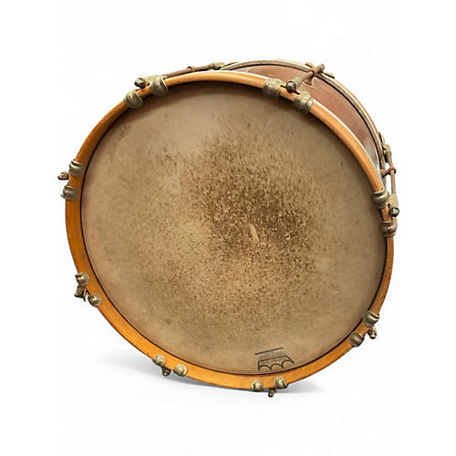 Used Slingerland 14in marching snare Natural Drum Natural 33