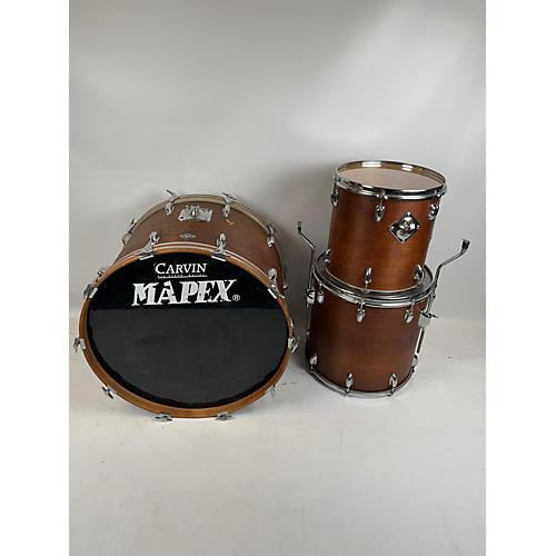 Slingerland Used Slingerland 3 piece Classic Rock Outfit Rosewood Drum Kit Rosewood