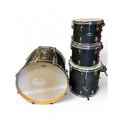 Used Slingerland 4 Piece 4-piece Charcoal Drum Kit
