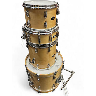 Used Slingerland 4 Piece Artist Custom Natural Drum Kit