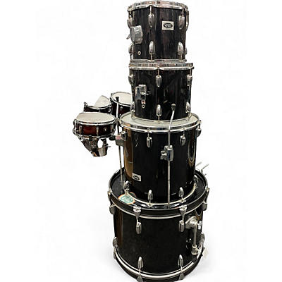 Used Slingerland 4 Piece Spirit Drum Kit Black Drum Kit