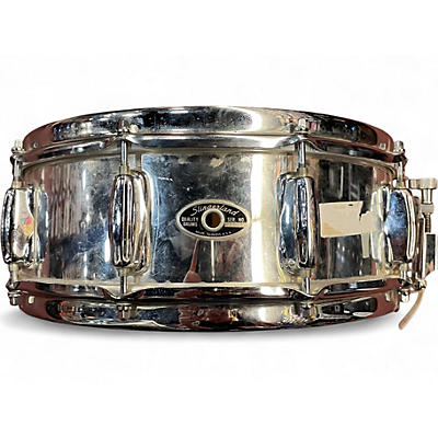 Used Slingerland 4X14 Steel Chrome Drum
