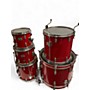 Used Slingerland Used Slingerland 5 Piece SPIRIT Red Drum Kit Red