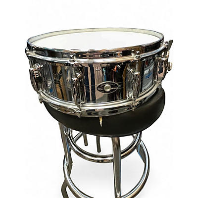 Used Slingerland 5.5X14 Gene Krupa Snare 10 Lug Chrome Drum