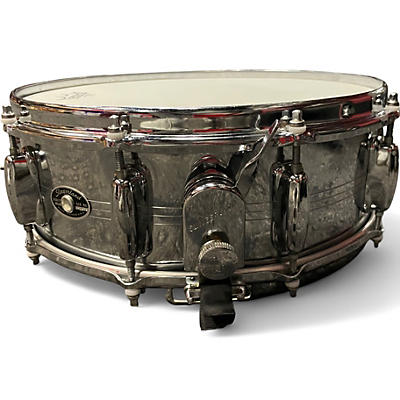 Used Slingerland 5.5X14 No. 132 Gene Krupa Deluxe Chrome over Brass Drum
