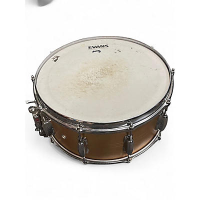 Used Slingerland 6.5X14 TRD Metallic Gold Drum