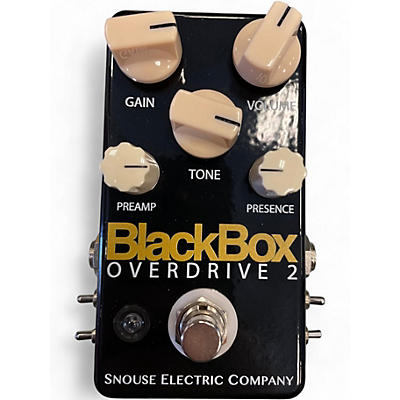 Used Snouse BlackBox Overdrive 2 Effect Pedal