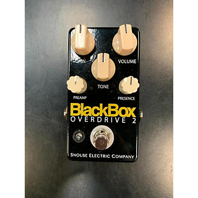 Used Snouse Electric Co. BlackBox Overdrive 2 Effect Pedal