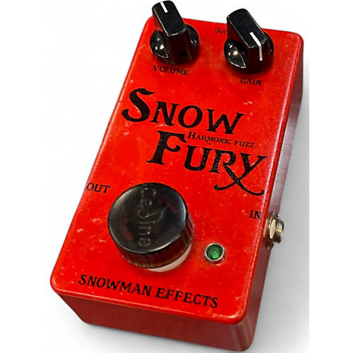Used Snowman Effects SNOW FURY FUZZ Effect Pedal