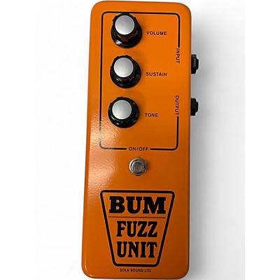 Used Sola Sound Bum Fuzz Unit Effect Pedal