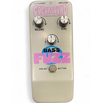 Used Sola Sound COLORSOUND BASS FUZZ Effect Pedal