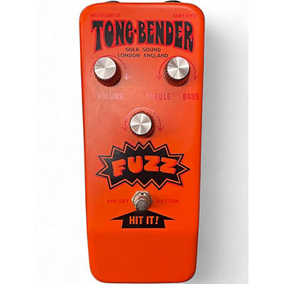 Used Sola Sound D*A*M Tone Bender Professional MKIV Effect Pedal