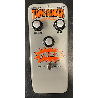 Used Sola Sound Tone Bender Fuzz Effect Pedal