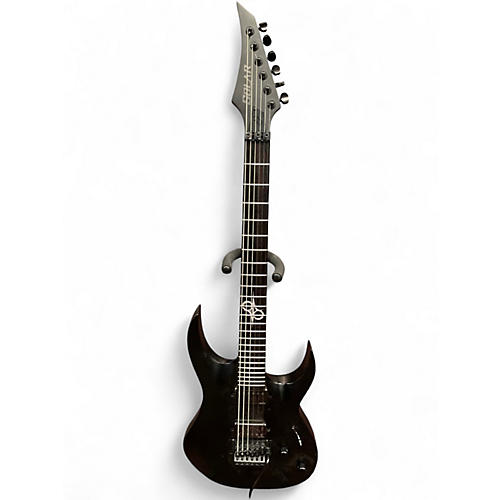 Used Solar Guitars A1.6 Black Solid Body Electric Guitar Black