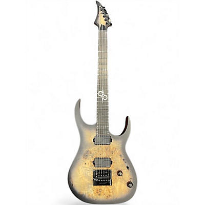 Used Solar Guitars A1.6 EVERTUNE BLACK BURL  Solid Body Electric Guitar