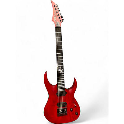 Used Solar Guitars A1.6 RED Solid Body Electric Guitar