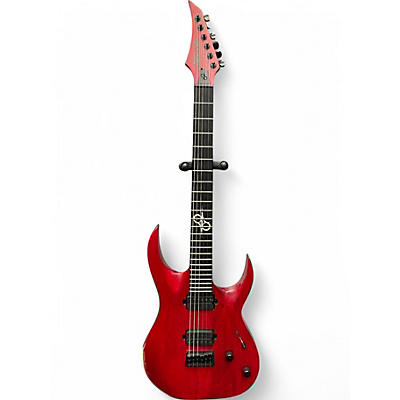 Used Solar Guitars A1.6 Red Solid Body Electric Guitar