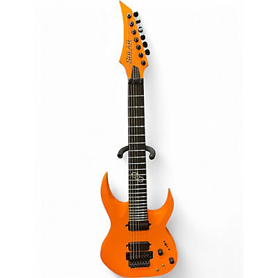 Used Solar Guitars A17FRON SUSTAINOIACK Orange Solid Body Electric Guitar