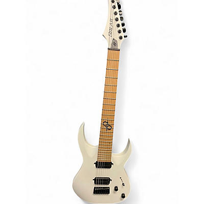 Used Solar Guitars A2.7 Alpine White Solid Body Electric Guitar