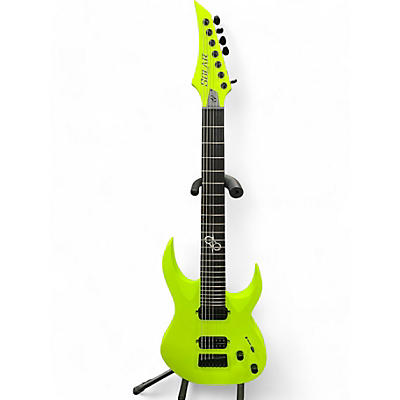 Solar Guitars Used Solar Guitars A2.7 LN Neon Yellow Solid Body Electric Guitar