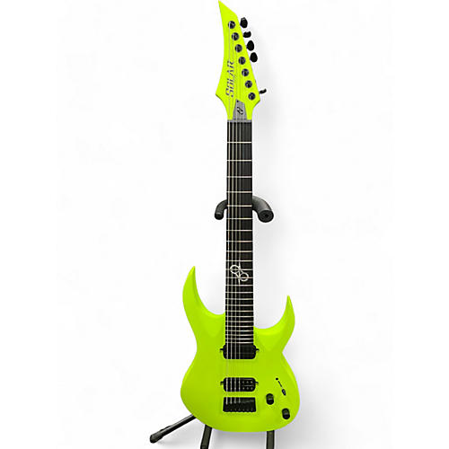 Solar Guitars Used Solar Guitars A2.7 LN Neon Yellow Solid Body Electric Guitar Neon Yellow