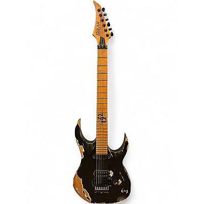 Used Solar Guitars AB1 6FRC Relik Black Solid Body Electric Guitar