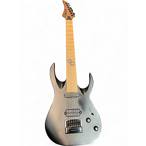 Used Solar Guitars AB1.7C Satin Black Solid Body Electric Guitar Satin Black