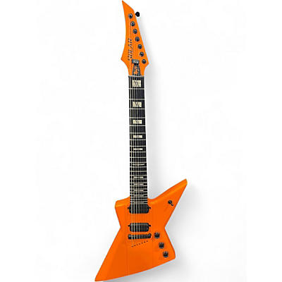Used Solar Guitars E1.7Priestess+ H TOWN Orange Solid Body Electric Guitar