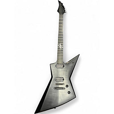Used Solar Guitars E2.6 Satin Black Transparent Solid Body Electric Guitar