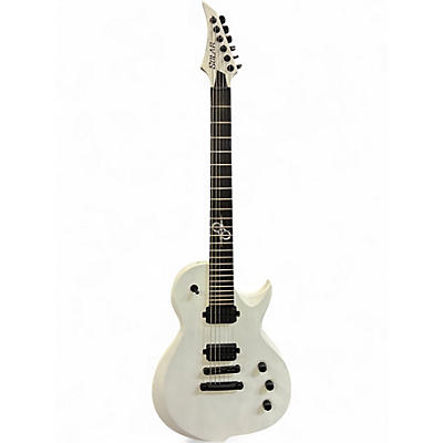 Used Solar Guitars GF2.6W White Solid Body Electric Guitar