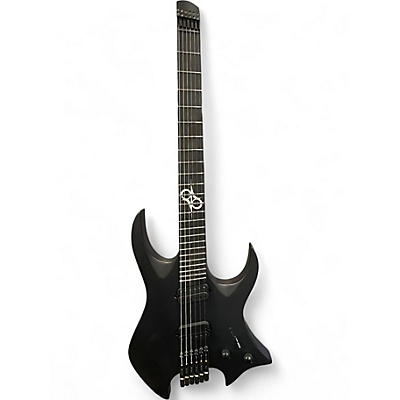 Used Solar Guitars H2.6C SATIN BLACK Solid Body Electric Guitar