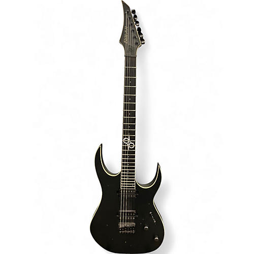 Used Solar Guitars S1.6 Black Solid Body Electric Guitar Black