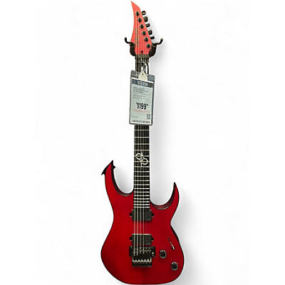 Used Solar Guitars S1.6FRFBR Red Solid Body Electric Guitar