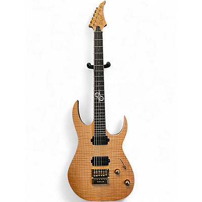 Used Solar Guitars SR1.6FM Natural Solid Body Electric Guitar