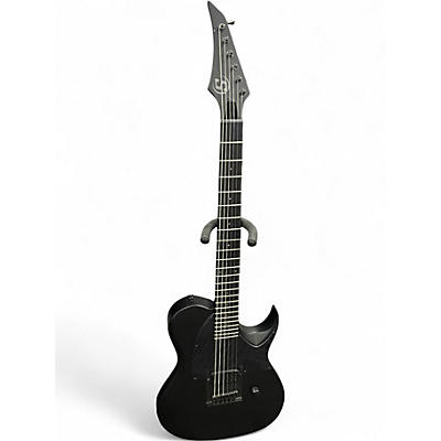 Used Solar Guitars TB4 61C Black Solid Body Electric Guitar