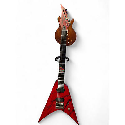 Used Solar Guitars V1.6 Canibalismo Blood splatter Solid Body Electric Guitar