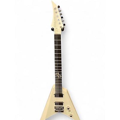 Used Solar Guitars V1.6 VINTER White Solid Body Electric Guitar