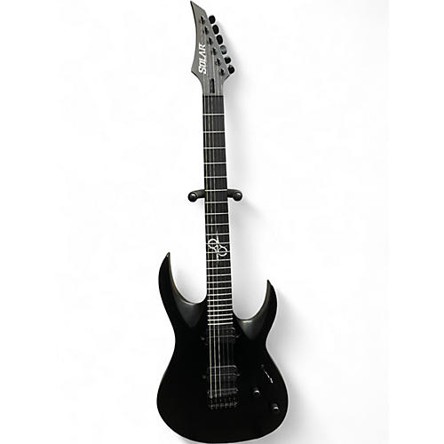 Used Solar Guitars a1.6 Satin Black Solid Body Electric Guitar Satin Black