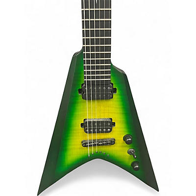 Used Solar Guitars v2-6lb 2 Color Sunburst Solid Body Electric Guitar