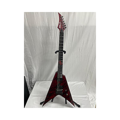 Used Solar V1.6 Canibalismo Canibalismo Red Splatter Solid Body Electric Guitar