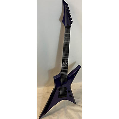 Used Solar X1.7MP Plus Purple Solid Body Electric Guitar